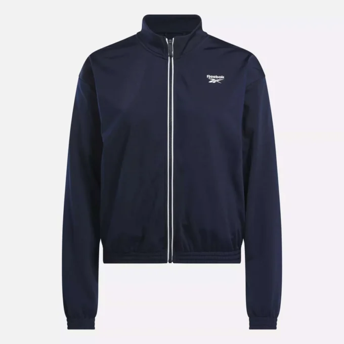Reebok Identity Back Vector Tricot Track Jacket til kvinder Reebok Identity Back Vector Tricot Track Jacket til kvinder