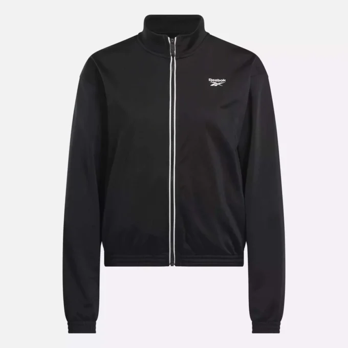 Reebok Identity Back Vector Tricot Track Jacket til kvinder Reebok Identity Back Vector Tricot Track Jacket til kvinder
