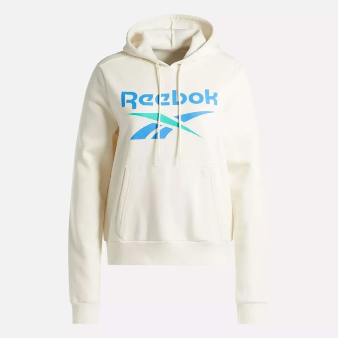 Reebok Identity Big Logo fleece-hoodie til kvinder Reebok Identity Big Logo fleece-hoodie til kvinder