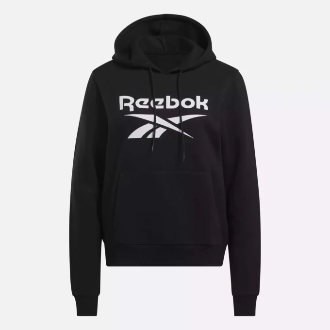 Reebok Identity Big Logo fleece-hoodie til kvinder Reebok Identity Big Logo fleece-hoodie til kvinder