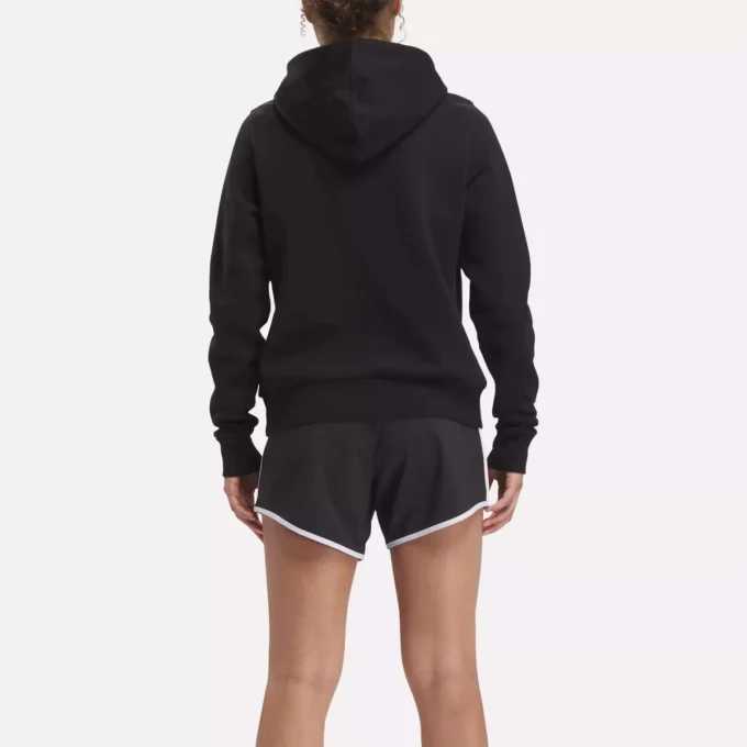 Reebok Identity Big Logo fleece-hoodie til kvinder Reebok Identity Big Logo fleece-hoodie til kvinder