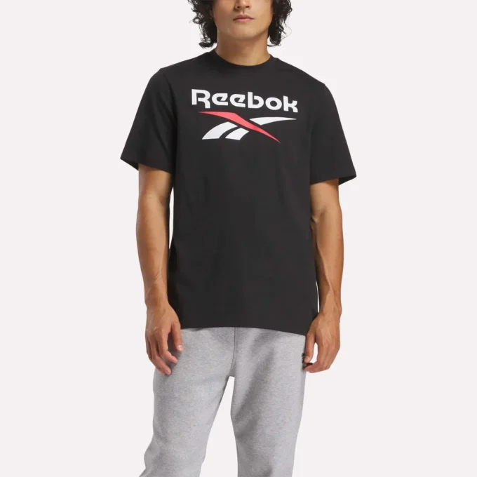 Reebok Identity Big Stacked Logo T-shirt til mænd