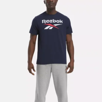 Reebok Identity Big Stacked Logo T-shirt til mænd