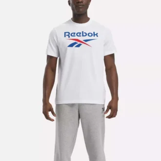 Reebok Identity Big Stacked Logo T-shirt til mænd