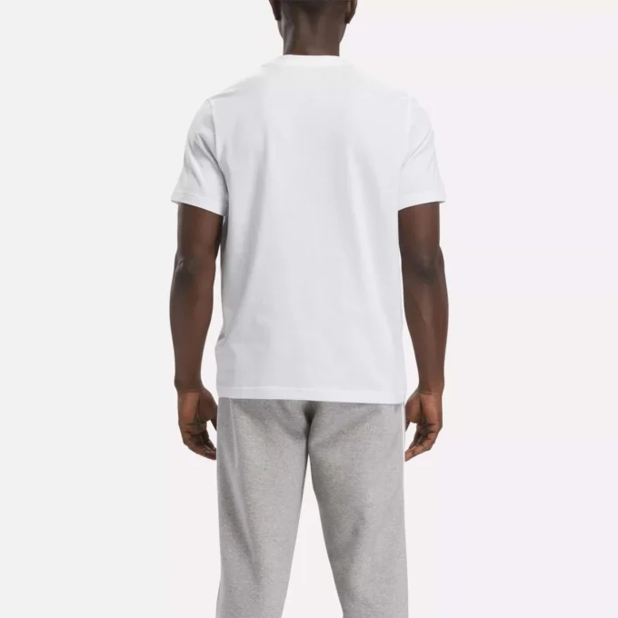 Reebok Identity Big Stacked Logo T-shirt til mænd