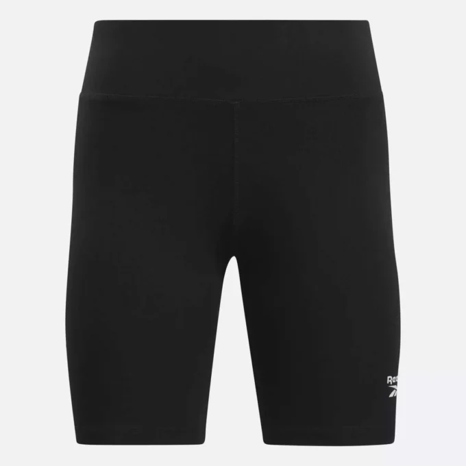 Reebok Identity Small Logo Cotton Bike Short 7″ til kvinder Reebok Identity Small Logo Cotton Bike Short 7″ til kvinder