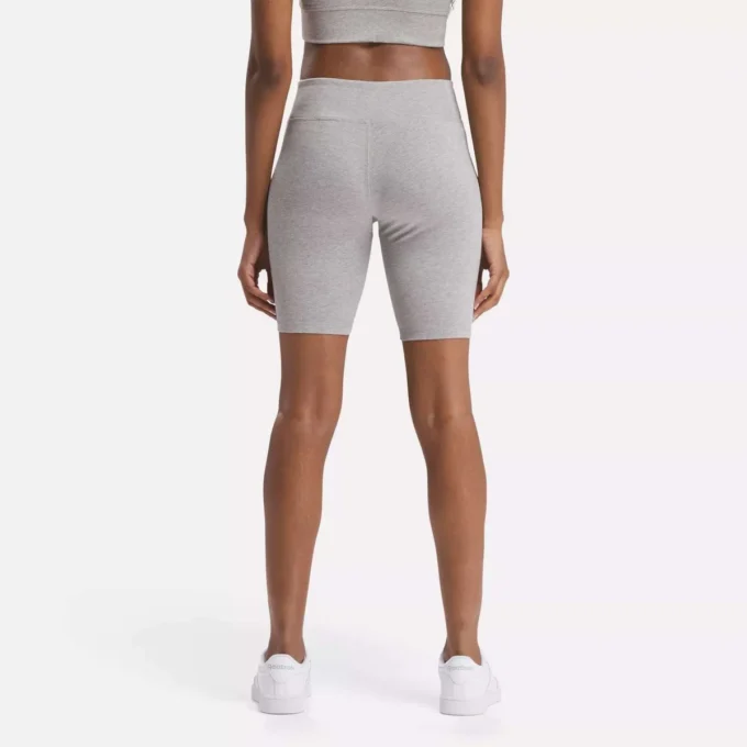 Reebok Identity Small Logo Cotton Bike Short 7″ til kvinder Reebok Identity Small Logo Cotton Bike Short 7″ til kvinder