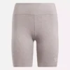 Reebok Identity Small Logo Cotton Bike Short 7″ til kvinder Reebok Identity Small Logo Cotton Bike Short 7″ til kvinder