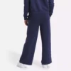 Reebok Identity Small Logo Fleece Wide Leg Pants til kvinder Reebok Identity Small Logo Fleece Wide Leg Pants til kvinder