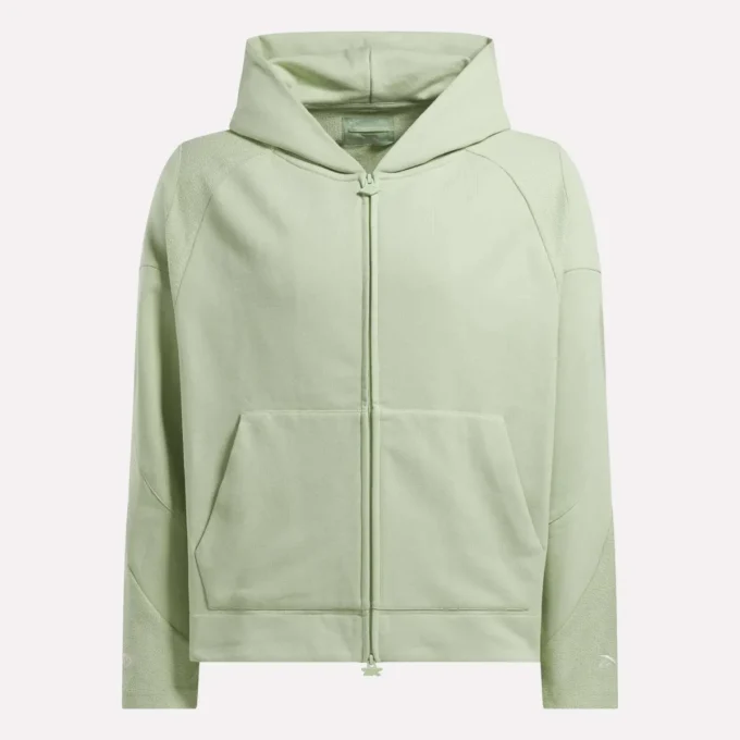 Reebok x CHUKWU hættetrøje med fuld lynlås Reebok x CHUKWU hættetrøje med fuld lynlås