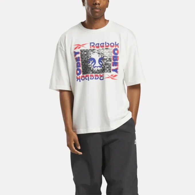 Reebok x OBEY grafisk T-shirt Reebok x OBEY grafisk T-shirt