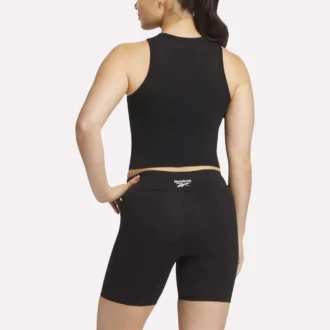 Rib-tanktop til kvinder