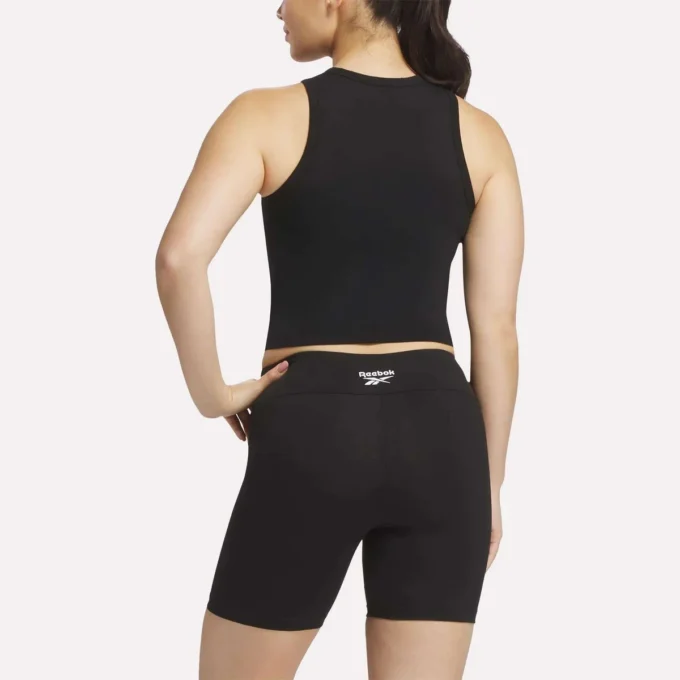 Rib-tanktop til kvinder