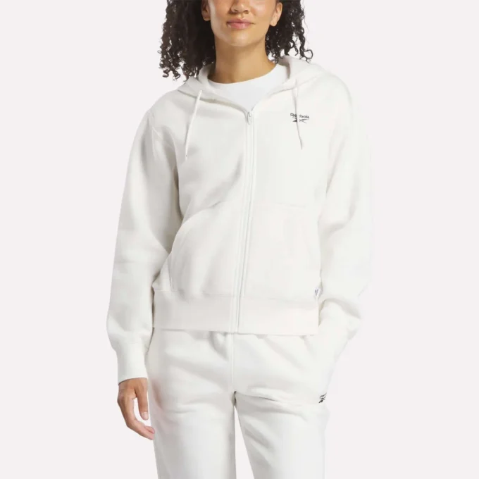 Small Vector Full Zip Sweatshirt til kvinder