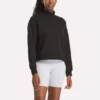 Small Vector Mockneck Sweatshirt til kvinder