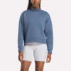 Small Vector Mockneck Sweatshirt til kvinder