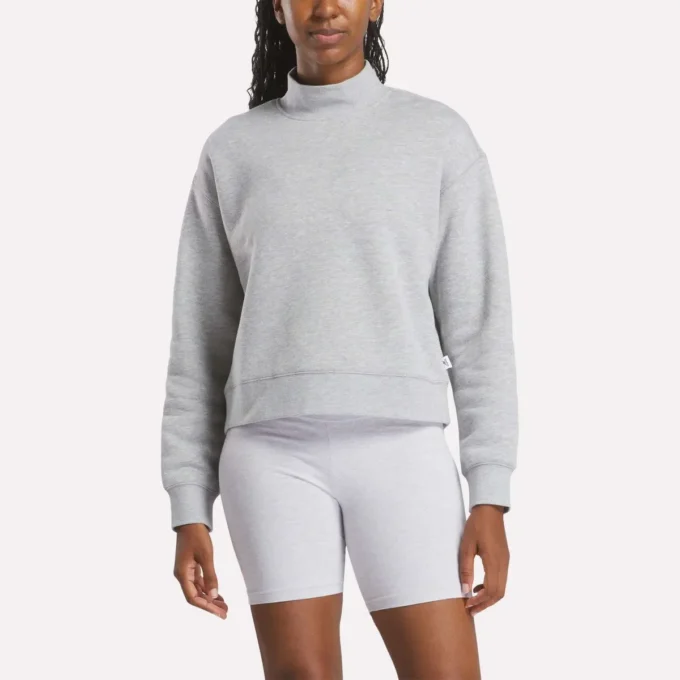Small Vector Mockneck Sweatshirt til kvinder Small Vector Mockneck Sweatshirt til kvinder