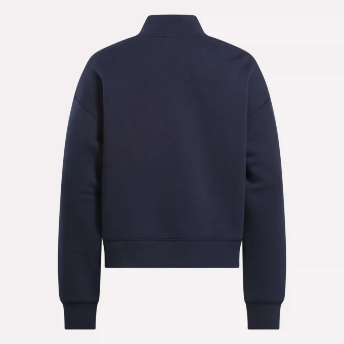 Small Vector Mockneck Sweatshirt til kvinder
