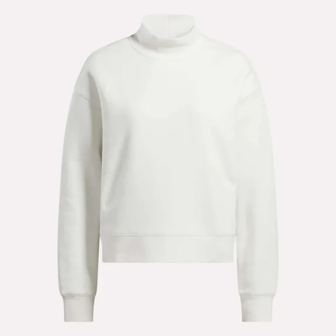 Small Vector Mockneck Sweatshirt til kvinder