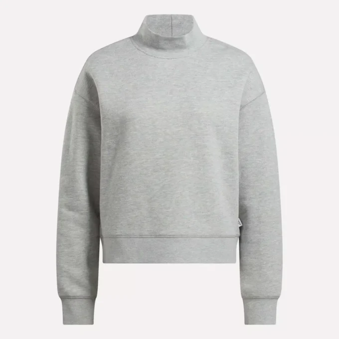 Small Vector Mockneck Sweatshirt til kvinder Small Vector Mockneck Sweatshirt til kvinder