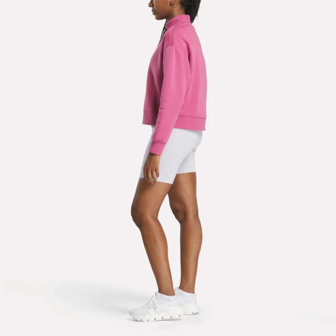 Small Vector Mockneck Sweatshirt til kvinder