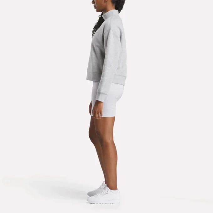 Small Vector Mockneck Sweatshirt til kvinder Small Vector Mockneck Sweatshirt til kvinder