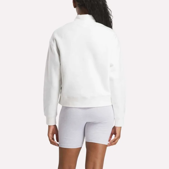 Small Vector Mockneck Sweatshirt til kvinder