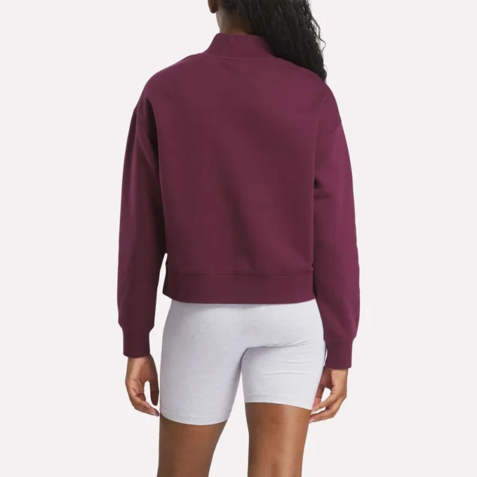 Small Vector Mockneck Sweatshirt til kvinder