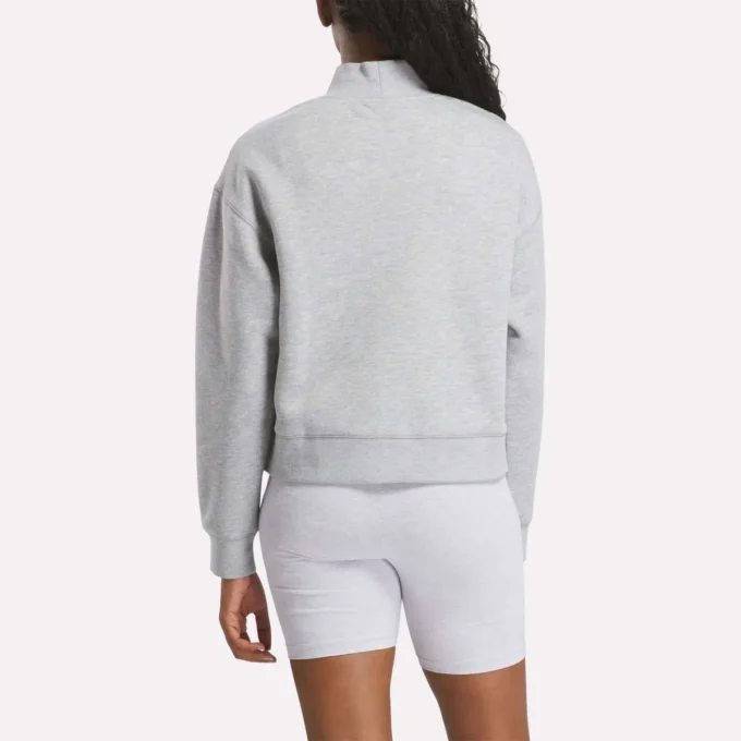 Small Vector Mockneck Sweatshirt til kvinder Small Vector Mockneck Sweatshirt til kvinder