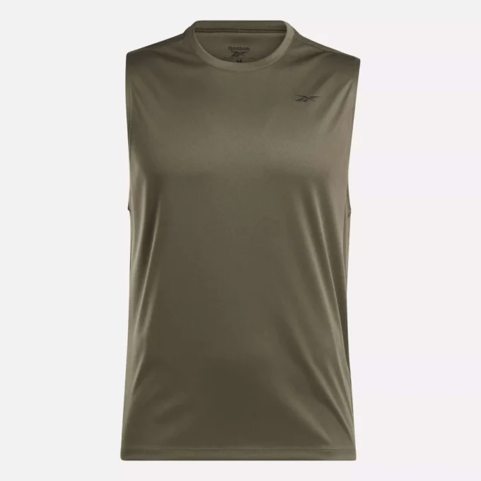 Tech T-shirt uden ærmer til mænd