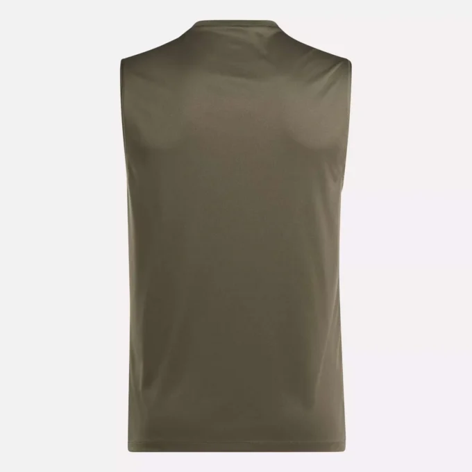 Tech T-shirt uden ærmer til mænd