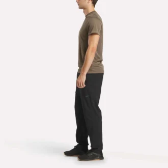 Train vævede uforede bukser til mænd