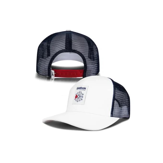 Vævet patch Vector Trucker Cap Vævet patch Vector Trucker Cap